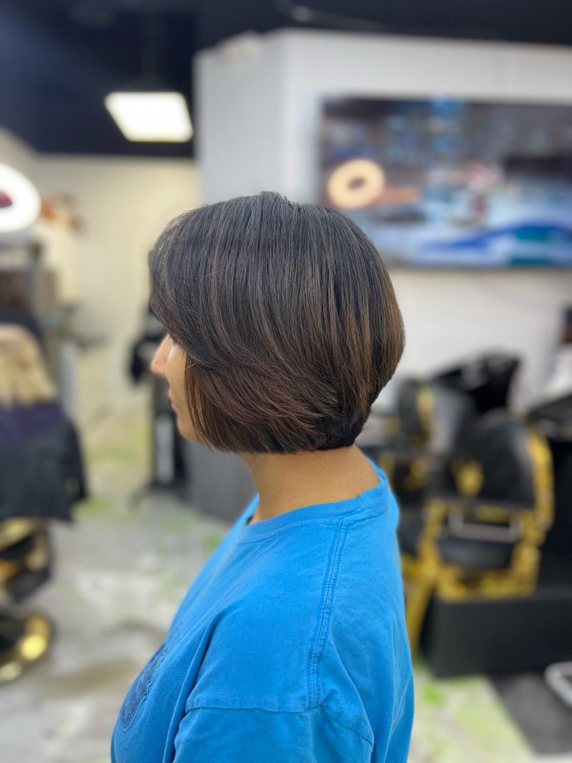 rounded bob