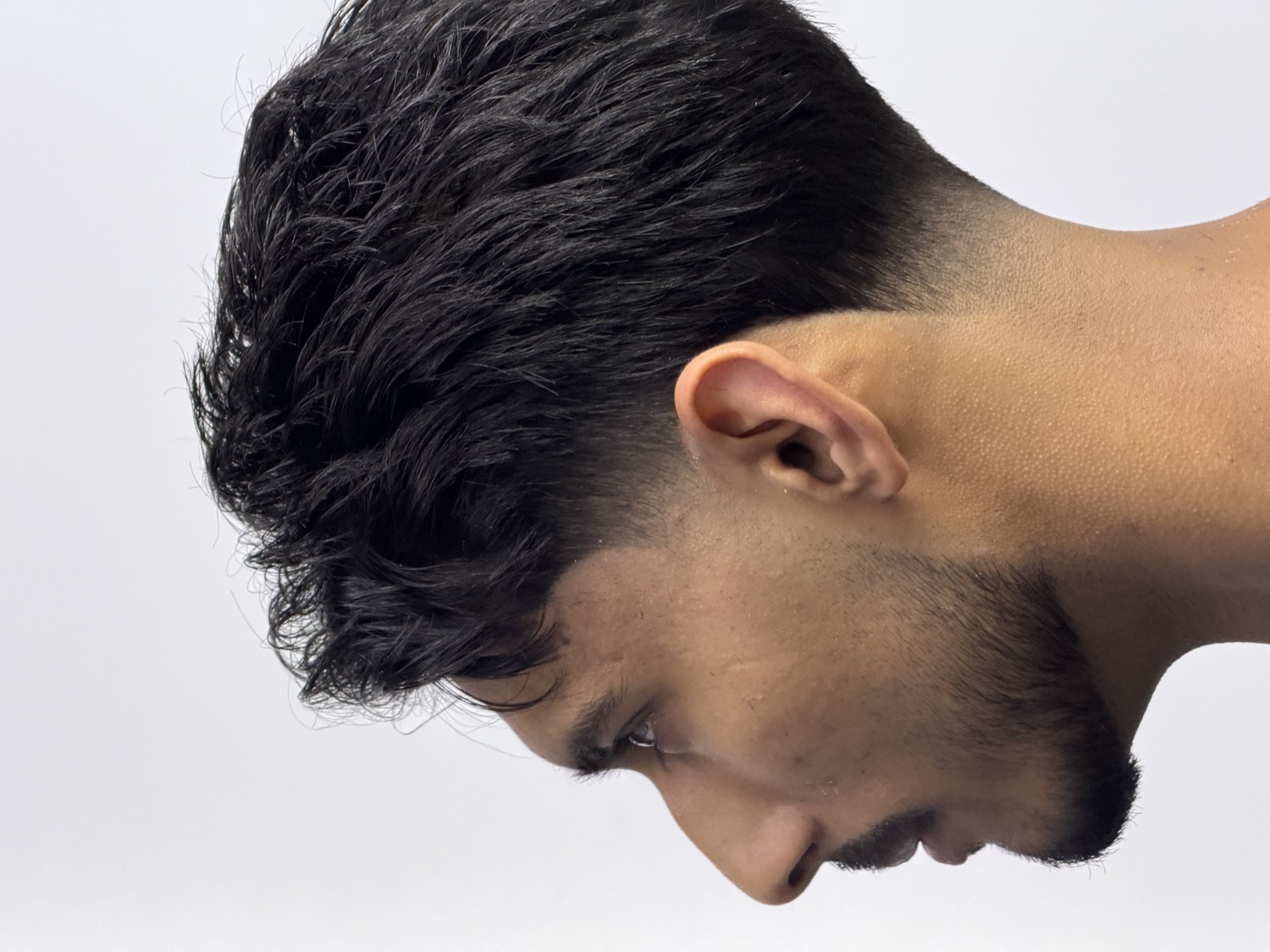 textured crop & taper